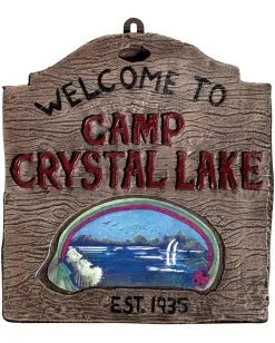 Camp Crystal Lake Schild