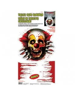 Klodeckel Aufkleber Creepy Clown