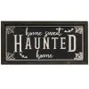 "Home Sweet Haunted Home" Halloween Wandbild 40cm