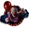 3D Deko Folie Horror Clown Selbstklebend