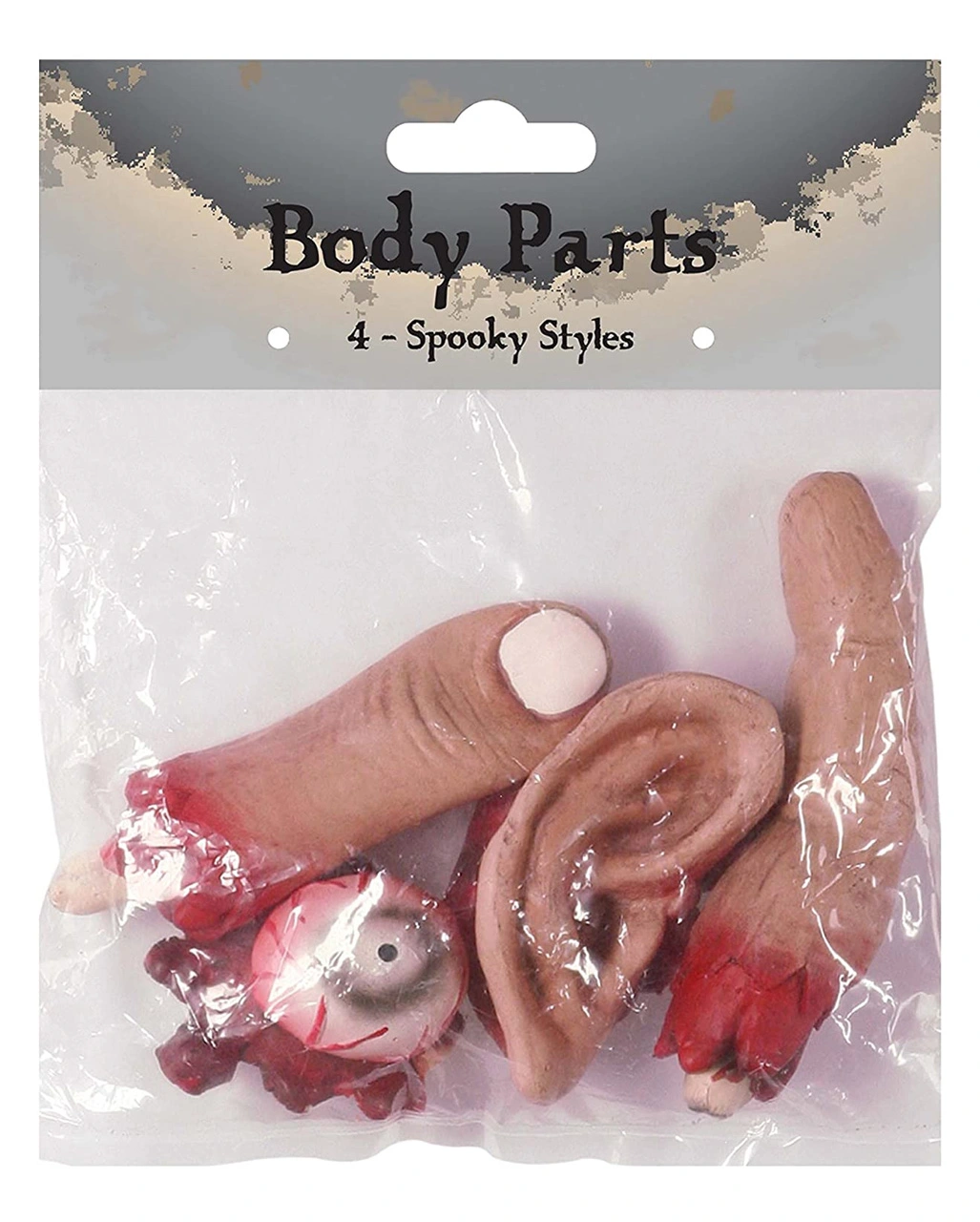 4 X Spooky Halloween Körperteile – Bild 2
